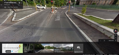 Viale della Moschea - giugno 2014